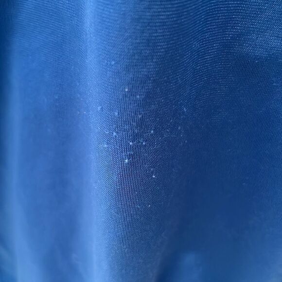 Umbero Blue Check Soccer Full Zip Jacket Size XL - Picture 6 of 8